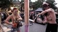 Активистски FEMEN выступили на арт-фестивале в Нидерландах
