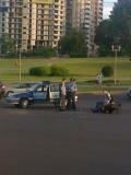 Авария возле Стелы в Минске