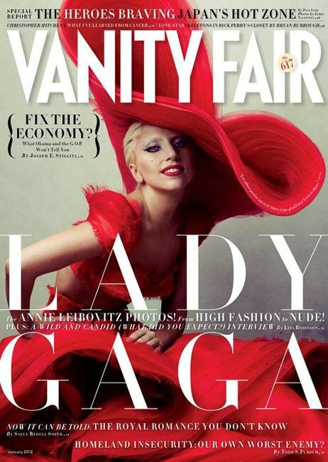 Леди Гага обнажилась для Vanity Fair