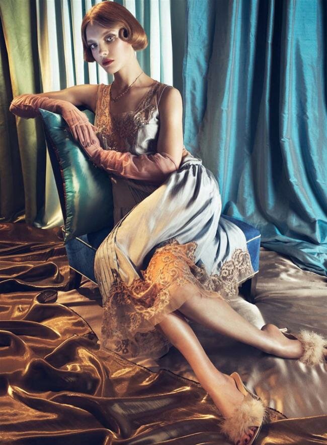   (Natalia Vodianova)   Vogue Italy 