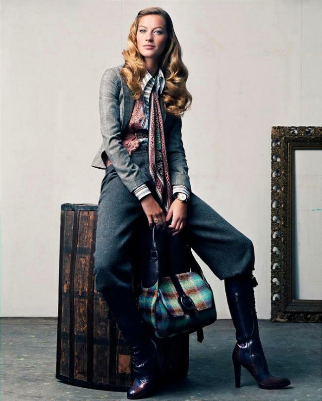 Жизель Бундхен (Gisele Bundchen) для журнала Vogue  