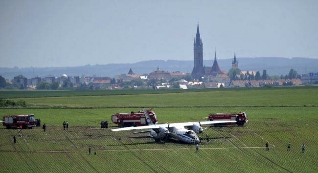 Российский самолет потерпел крушение в Чехии