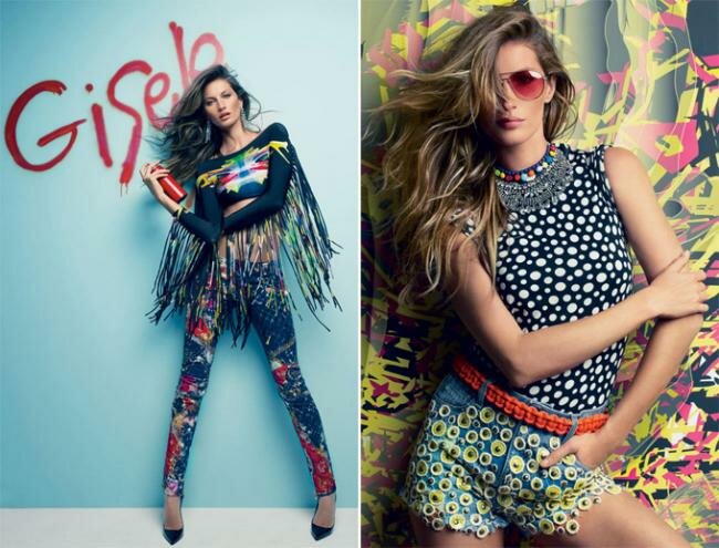 Жизель Бундхен снялась для бразильского Vogue