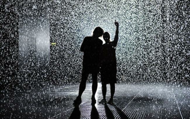 «Дождевая комната» в Лондоне