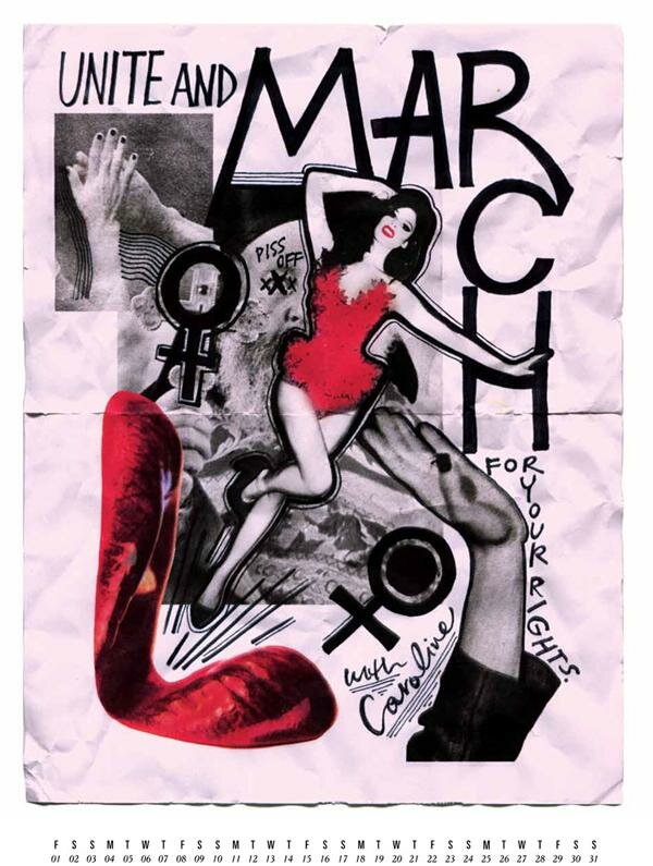 Galore Magazine выпустил календарь на 2023 год