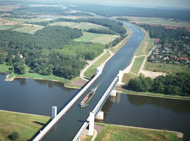 Самые выдающиеся водные мосты в мире 