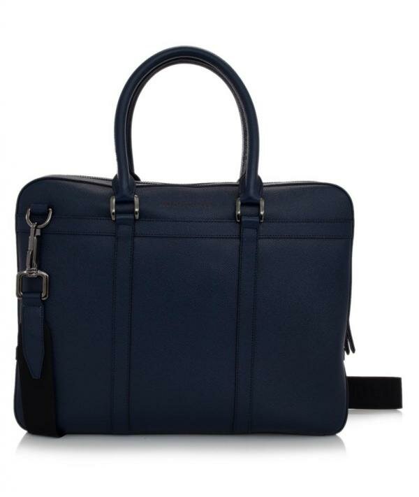 Мужская сумка Burberry London Leather Briefcase (Бёрберри Лондон Лезер Брифкейс)
