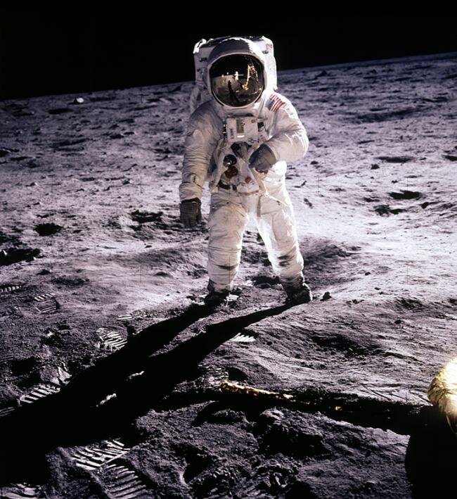 NASA -Man walks on the Moon-