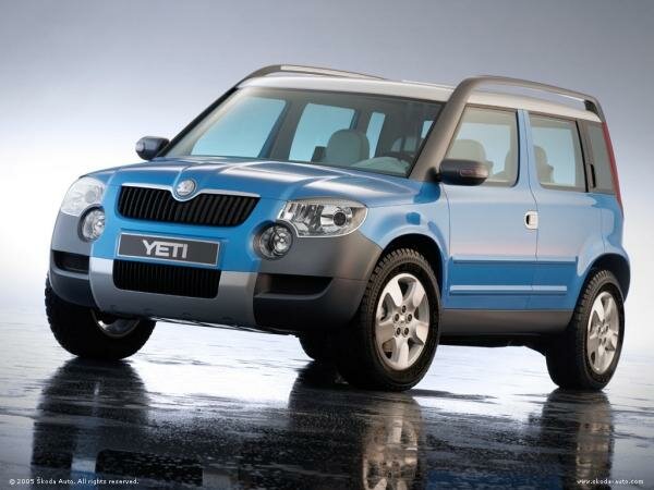  Skoda: Yeti, Fabia RS, Fabia Scout, Roomster Scout  Superb Combi