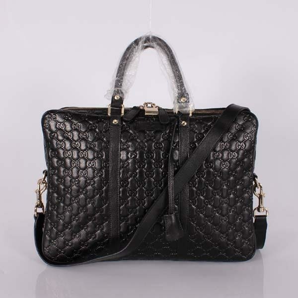    Gucci Medium Messenger Leather Bag (    )